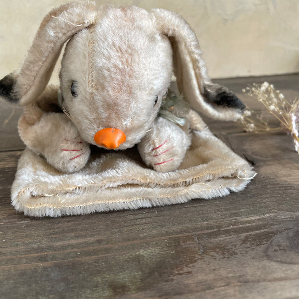 Antique Beautiful Rabbit Hand Puppet