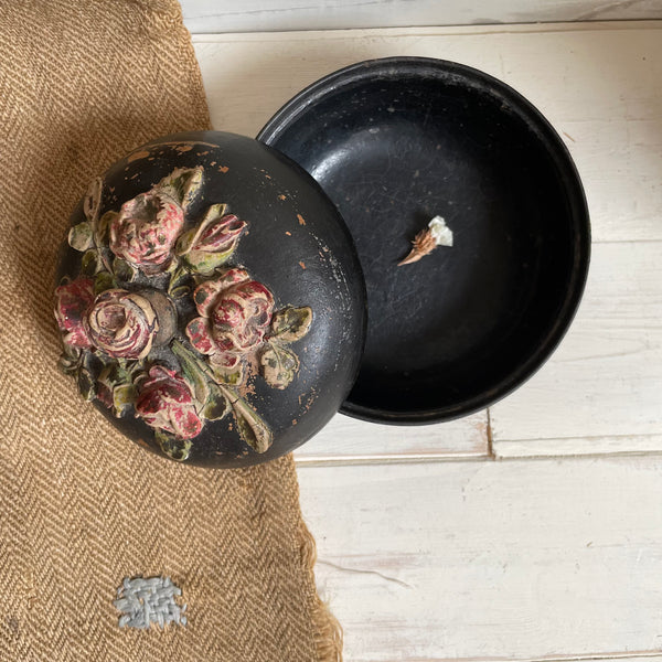 Victorian Papier-mâché Trinket Box