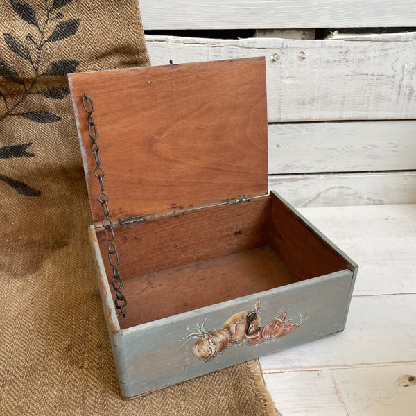 Vintage Seed Wooden Box