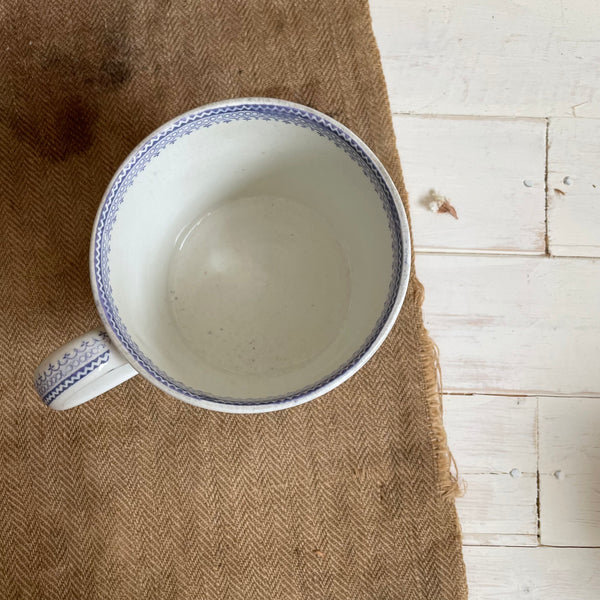 Rare Large Victorian Botanical Mug