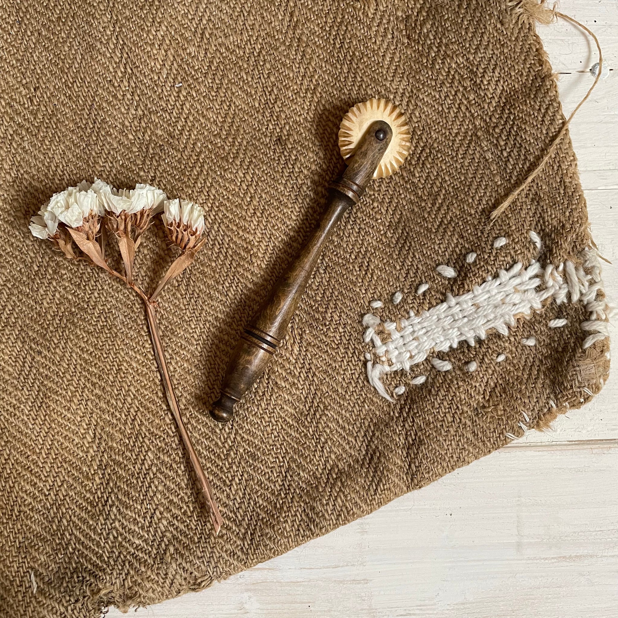 Antique Bone Pastry Cutter