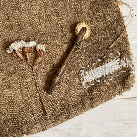 Antique Bone Pastry Cutter