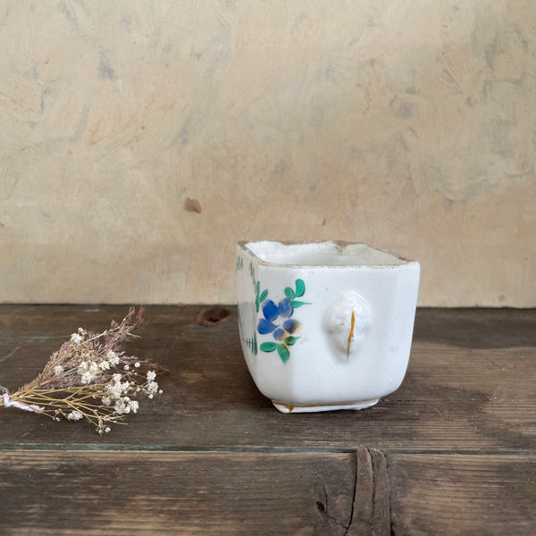 Pretty French Detailed Antique Pot