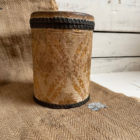 Vintage Fabric Tin