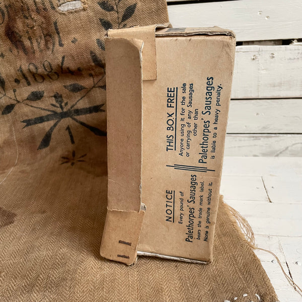 Antique Palethorpes Sausage Box