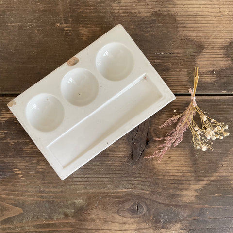 Antique Ceramic Painters Palette