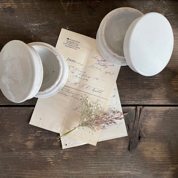 Plain Victorian Chemist Pots