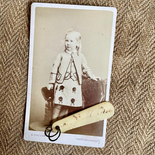 Antique Bone Key Fobs
