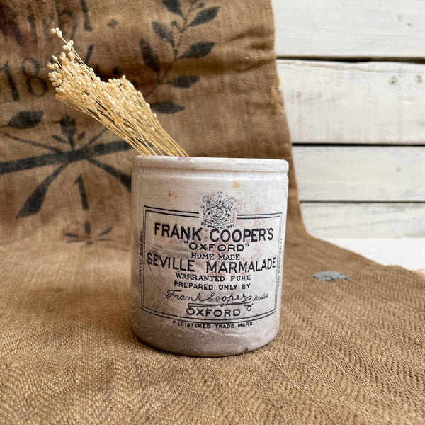 Antique Frank Coopers Marmalade Pot