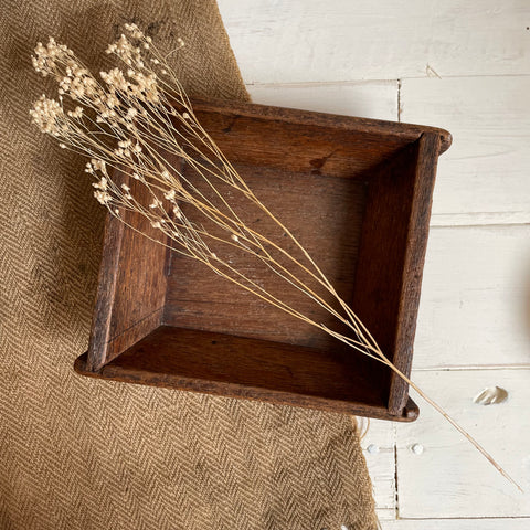 Small Vintage Wooden Tray
