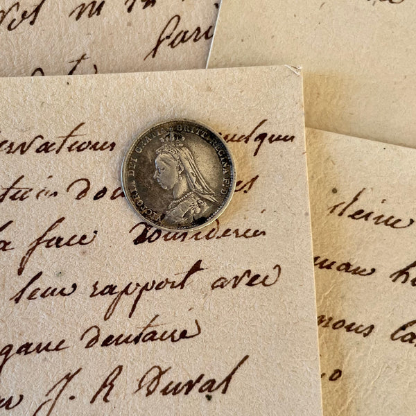 Rare 1897 Love Hearts C.M Love Token