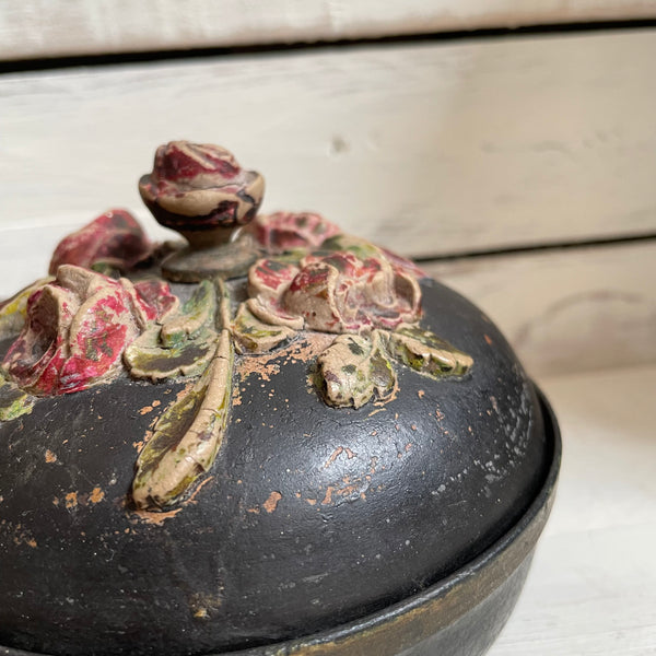 Victorian Papier-mâché Trinket Box