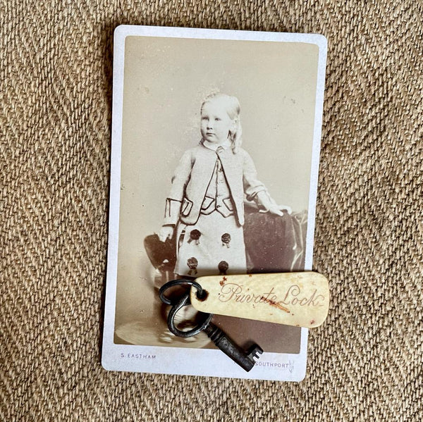 Antique Bone Key Fobs