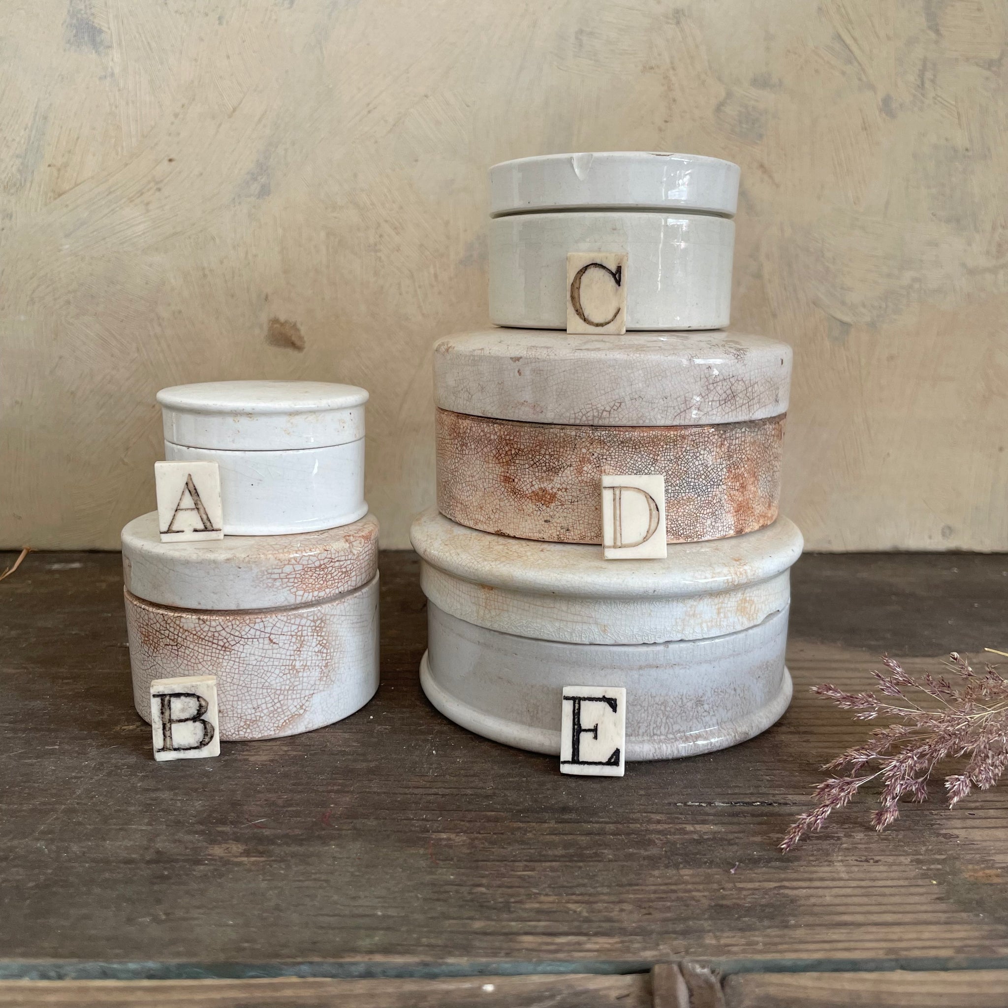 Plain Victorian Chemist Pots
