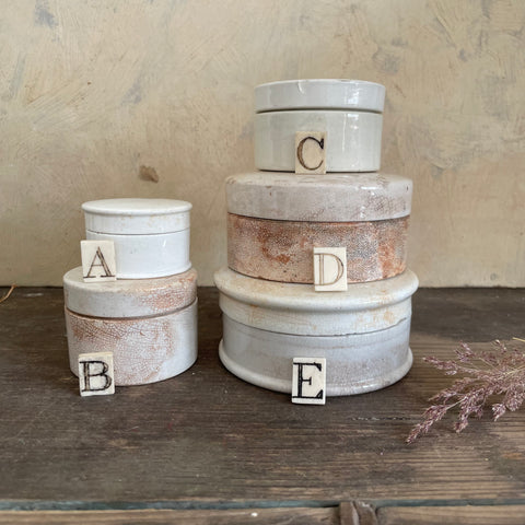 Plain Victorian Chemist Pots