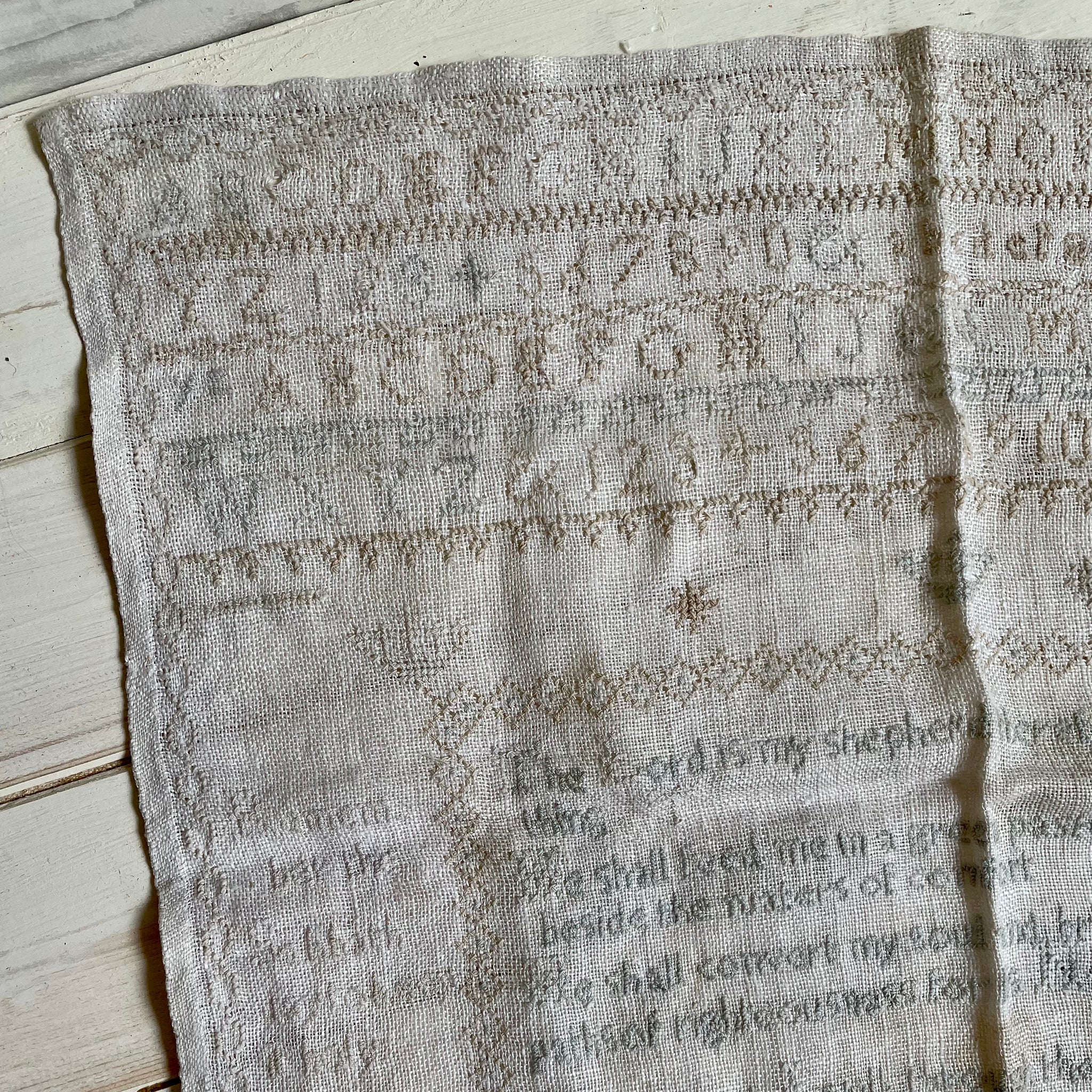 Antique Pale Pretty Sampler