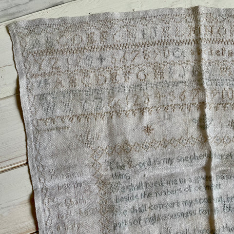 Antique Pale Pretty Sampler