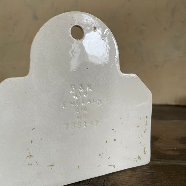 Antique Ceramic Tooth Brush Holder
