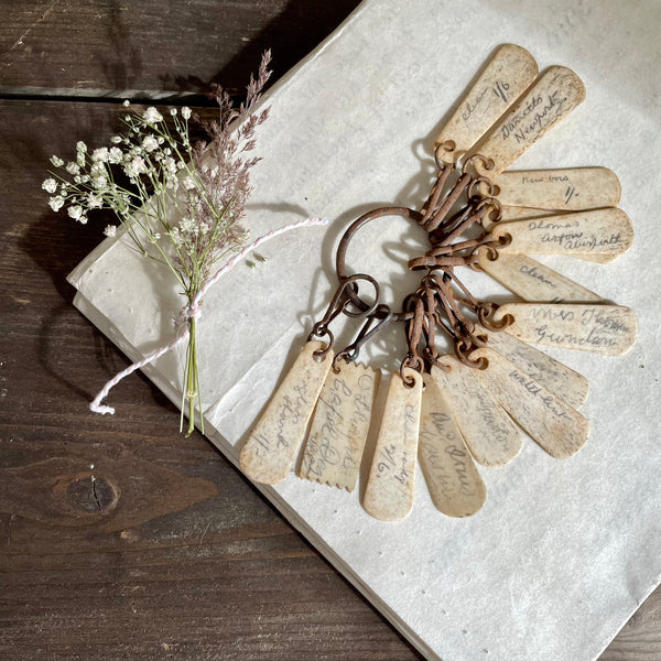 Antique Bone Fob Bunch