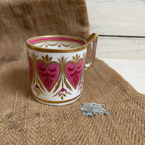 Vintage Pink & Gold Cup