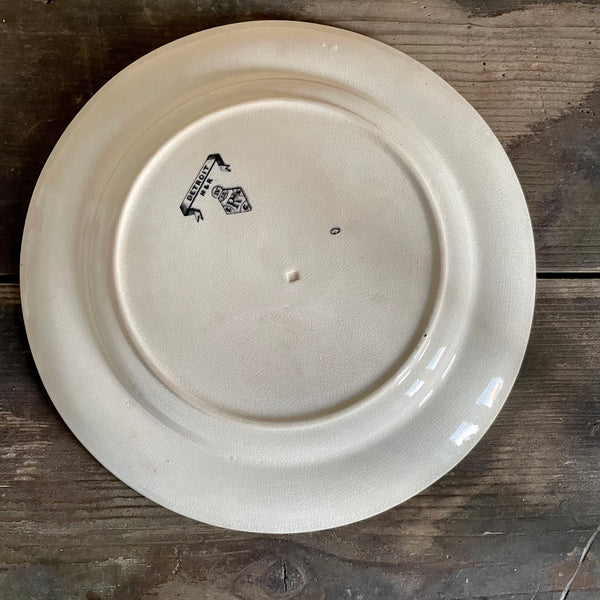 Antique 1883 Transfer Plate
