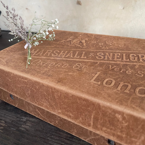 Antique London Advertising Box