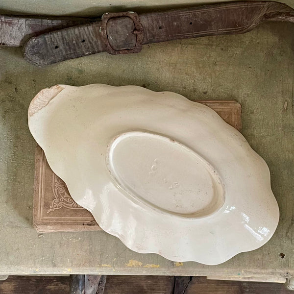 Antique 1890's Transferware Dish