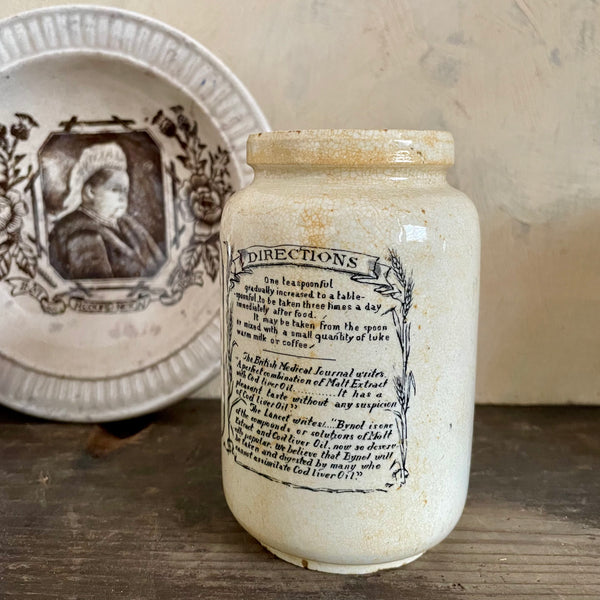 Antique Bynol Malt & Oil Pot
