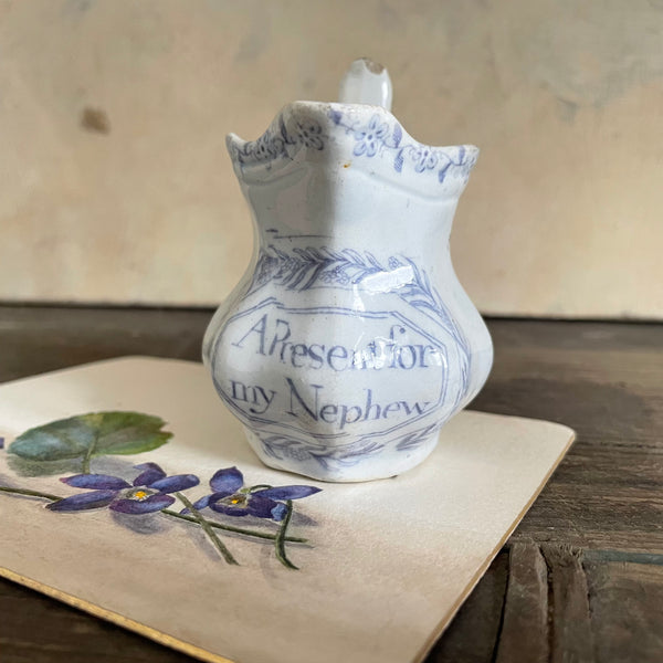 Antique 'A Present For my Nephew' Jug
