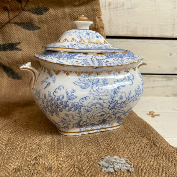 Antique Sugar Bowl Pot