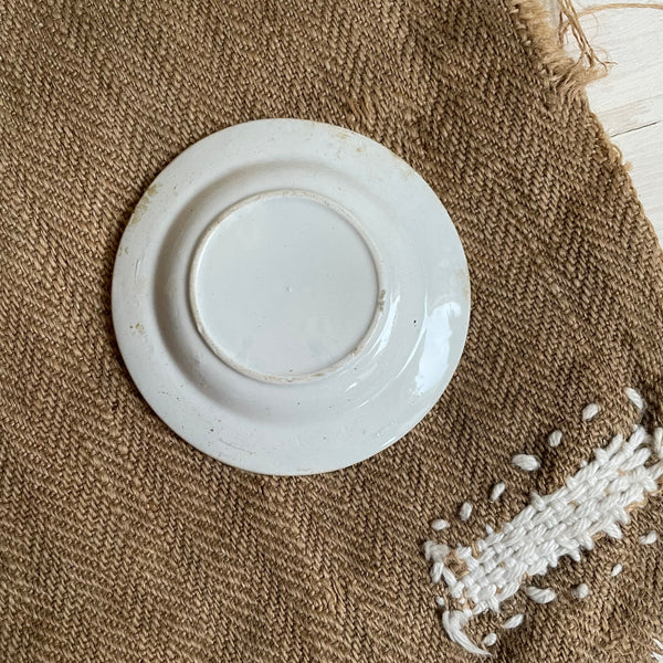 1840s Motto Plate -  For Age & Want
