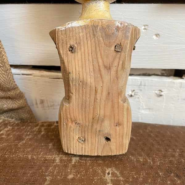 Antique Grodnertal Peg Doll