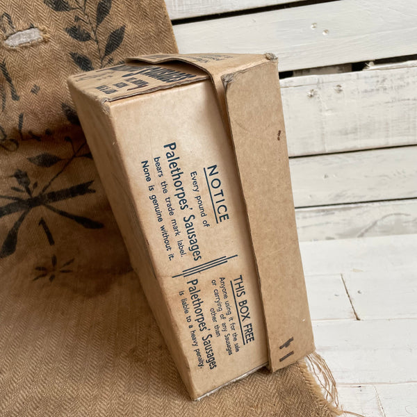 Antique Palethorpes Sausage Box