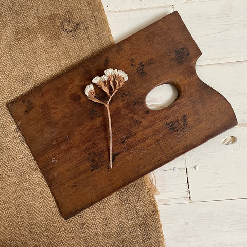 Antique Painters Palette