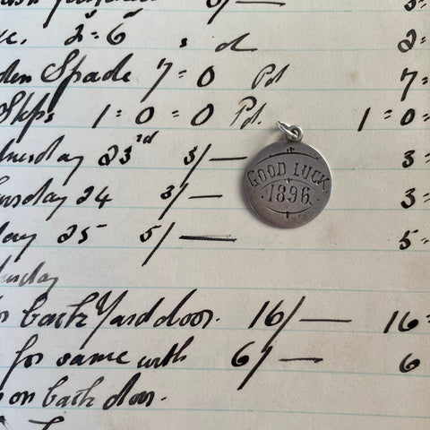 Good Luck 1896 Love Token