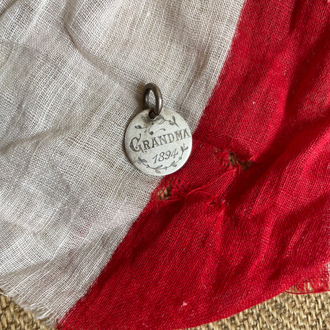Floral Grandma 1894 Love Token