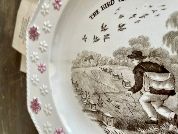Antique Childs Staffordshire Plate