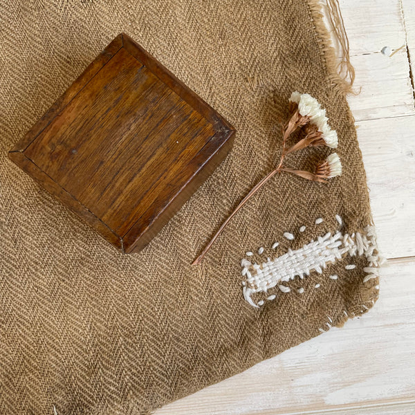 Antique Slide Lid Box