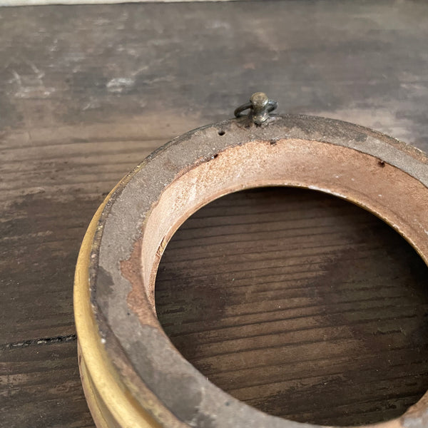 Antique Round Photo Frame