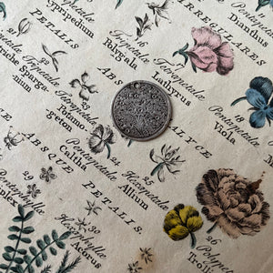 Floral Pictorial Love Token