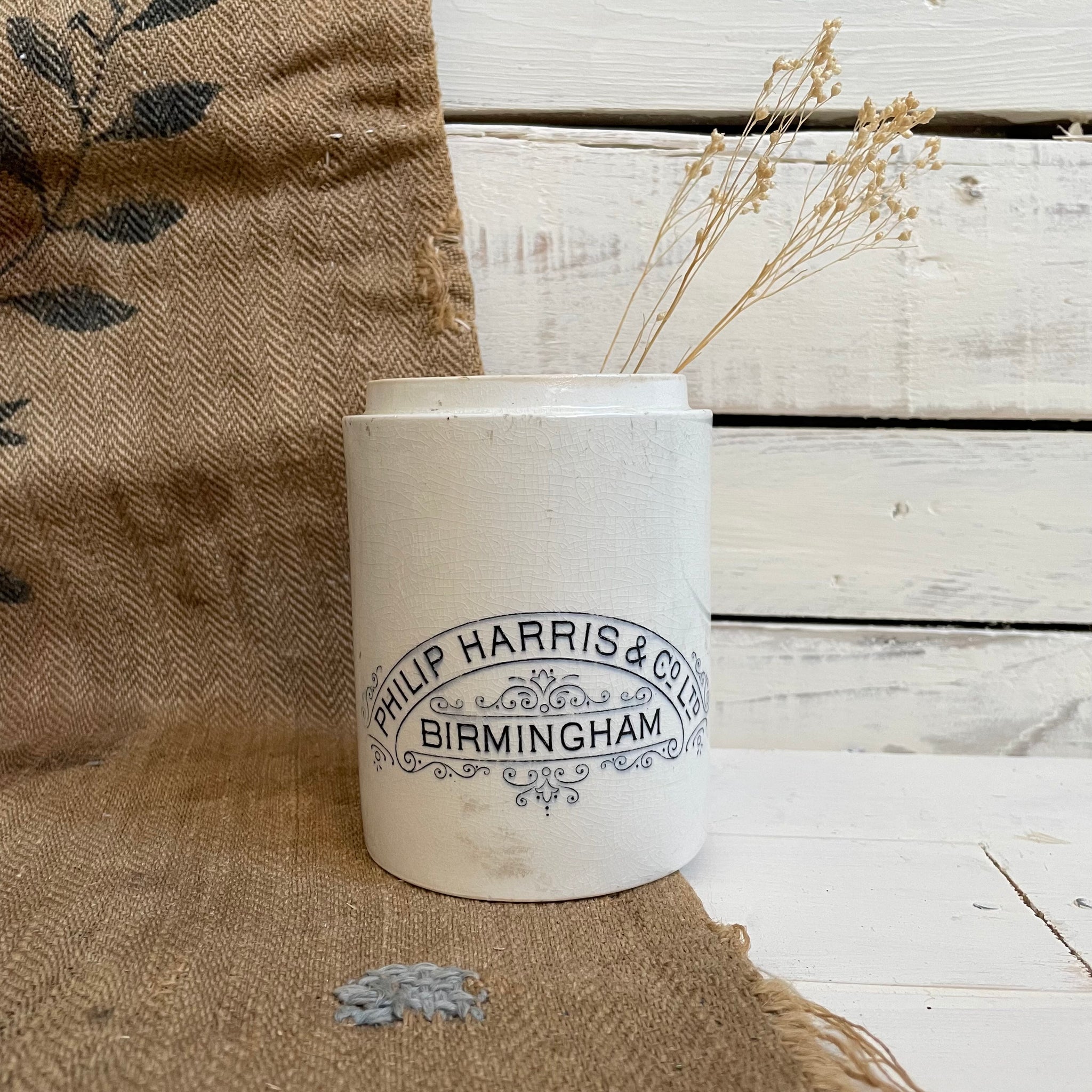 Antique Philip Harris & Co Birmingham Pot