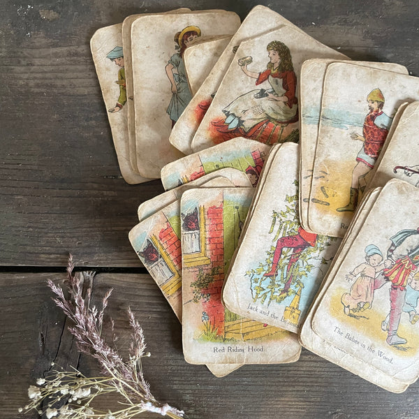 Beautiful Victorian Game Playing Cards