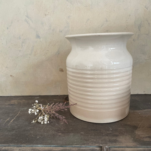 Antique Large Band Storage Jar