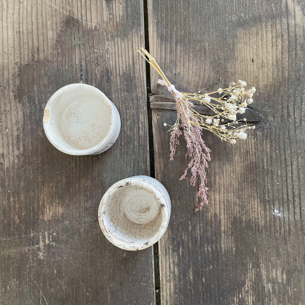 Antique Victorian Advertising Pots