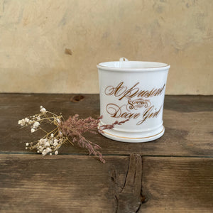 RESERVED. Victorian 'A Present For My Dear Girl' Mug