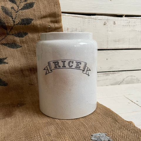Victorian Rice Jar