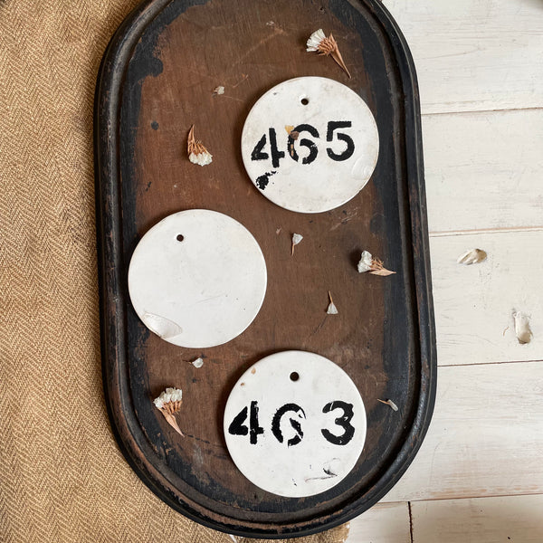 Antique Cellar Ceramic Label