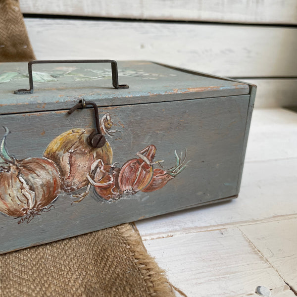 Vintage Seed Wooden Box