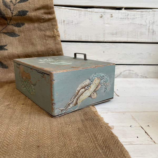 Vintage Seed Wooden Box