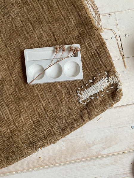 Antique Ceramic Painters Palette